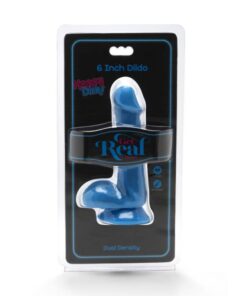 Alternative view of GET REAL - HAPPY DICKS DILDO 12 CM BALLS BLUE