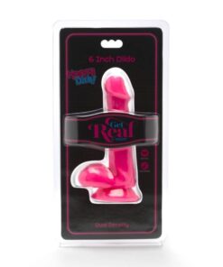 Alternative view of GET REAL - HAPPY DICKS DILDO 12 CM BALLS PINK