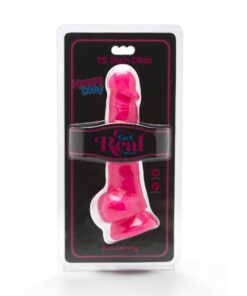 Alternative view of GET REAL - HAPPY DICKS 19 CM WITH BALLS PINK