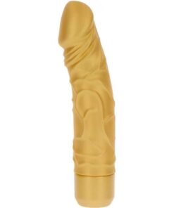 GET REAL - GOLD DICKER ORIGINAL VIBRATOR GOLD