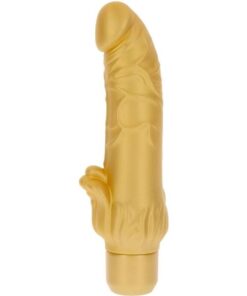 GET REAL - GOLD DICKER STIM VIBRATOR GOLD