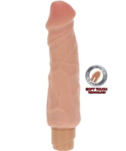GET REAL - DUAL DENSITY BIG VIBRATOR 20,5 CM SKIN