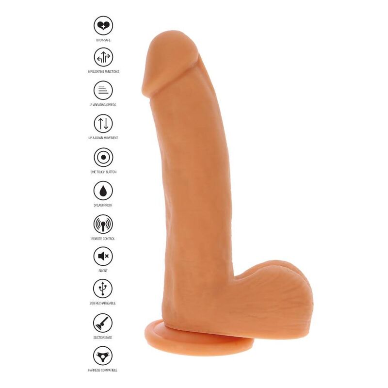 GET REAL - MAGNETIC PULSE TRUSTING DILDO SKIN - Image 4