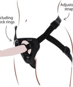 GET REAL - STRAP-ON HARNESS BLACK