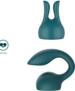 Alternative view of XOCOON - ATTACHMENTS PERSONAL MASSAGER GREEN