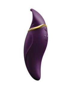 Alternative view of ZALO - HERO PULSE WAVE MASSAGER PURPLE