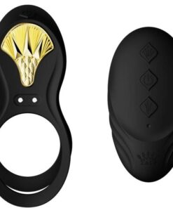 ZALO - BAYEK VIBRATING COUPLES RING BLACK