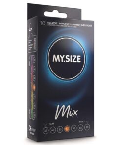 MY SIZE - MIX CONDOMS 57 MM 10 UNITS