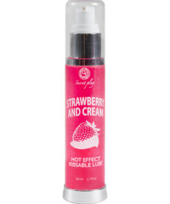 Alternative view of SECRETPLAY - LUBRICANT 2-1 HEAT EFFECT STRAWBERRY  CREAM 50 ML