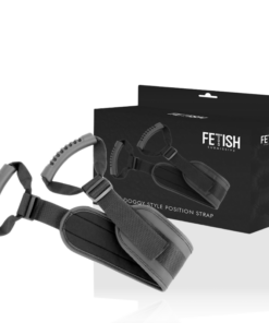 Alternative view of FETISH SUBMISSIVE - DOGGY STYLE HARNESS WITH NOPRENE LINING