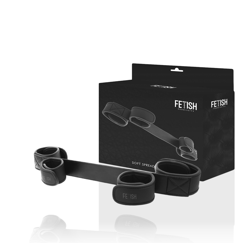 FETISH SUBMISSIVE - BONDAGE SPREADER BAR WITH NOPRENE LINING - Image 2