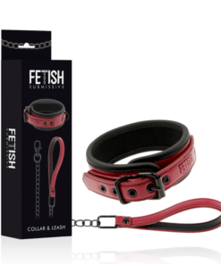 Alternative view of FETISH SUBMISSIVE DARK ROOM - NEOPRENE LINING CHAIN NECKLACE