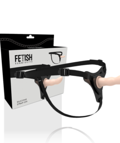 Alternative view of FETISH SUBMISSIVE HARNESS - FLESH SILICONE G-SPOT 12.5 CM