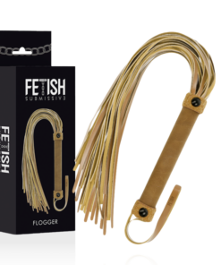 Alternative view of FETISH SUBMISSIVE ORIGEN - VEGAN LEATHER WHIP