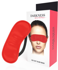 DARKNESS - STRAIGHT RED MASK