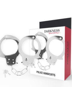 DARKNESS - METAL HANDCUFFS WITH KEYS