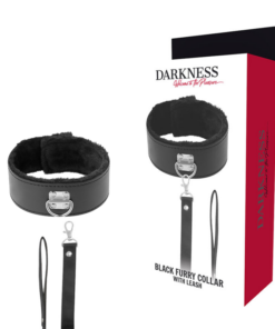 DARKNESS - LINED NECKLACE WITH TITANIUM CHAIN