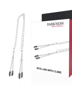 DARKNESS - ADJUSTABLE METAL NIPPLE Clamps