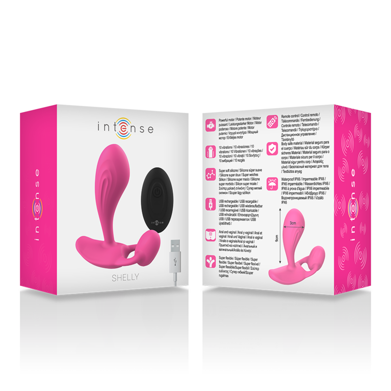 INTENSE - SHELLY PLUG ANAL REMOTE CONTROL PINK - Image 5