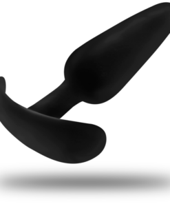 Alternative view of BLACKSILVER - KAEL SILICONE ANAL PLUG WITH MEDIUM HANDLE