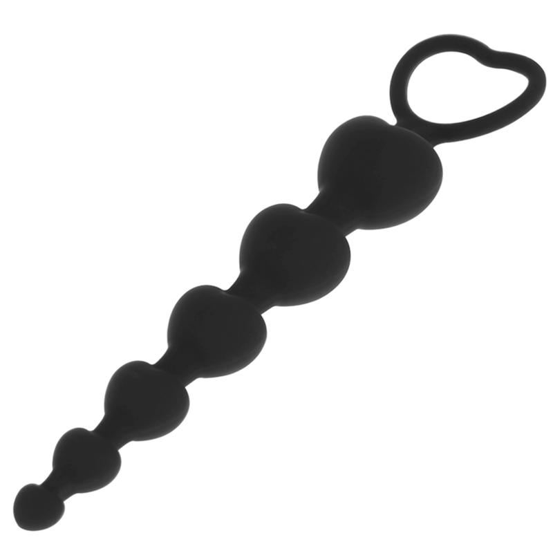 BLACKSILVER - MILA ANAL CHAIN OF HEARTS 18 CM - Image 2