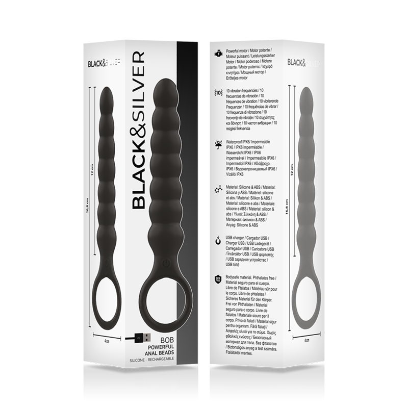 BLACKSILVER - BOB POWERFUL SILICONE ANAL DILATOR - Image 5