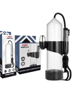 Alternative view of PUMP ADDICTED - RX5 TRANSPARENT VIBRATOR