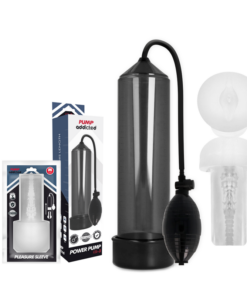 Alternative view of PUMP ADDICTED - RX3 BLACK WITH PLEASURE SLEEVE