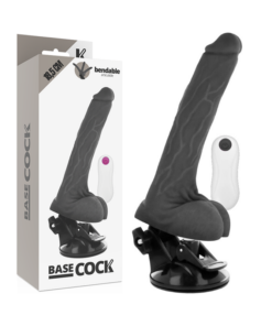 BASECOCK REALISTIC BENDABLE REMOTE CONTROL BLACK 18.5 CM