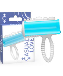 CASUAL LOVE - RING TONGUE VIBRATING BLUE
