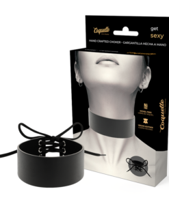 COQUETTE CHIC DESIRE - VEGAN LEATHER CHOKER