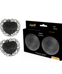COQUETTE CHIC DESIRE - NIPPLE COVERS LACE BLACK