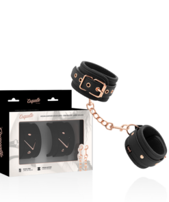 COQUETTE CHIC DESIRE - FANTASY VEGAN LEATHER HANDCUFFS