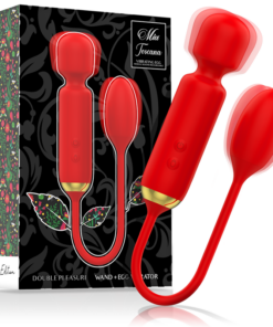 MIA - TOSCANA DOUBLE PLEASURE WAND + VIBRATING EGG