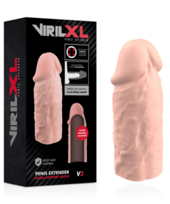 Alternative view of VIRILXL - LIQUID SILICONE V3 NATURAL PENIS EXTENSION