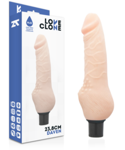 LOVECLONE - DAVEN SELF LUBRICATION REALISTIC 23.8 CM -O- 3.8 CM