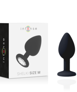 Alternative view of INTENSE - SHELKI M ANAL PLUG BLACK