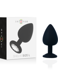 Alternative view of INTENSE - SHELKI L ANAL PLUG BLACK