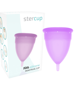STERCUP - FDA SILICONE MENSTRUAL CUP VIOLET - SIZE L