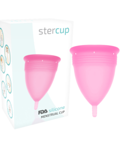 STERCUP - FDA SILICONE MENSTRUAL CUP PINK - SIZE L