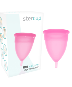 STERCUP - FDA SILICONE MENSTRUAL CUP PINK - SIZE S