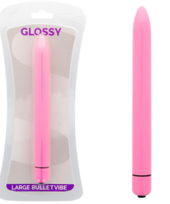 GLOSSY - SLIM VIBRATOR DEEP ROSE