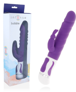 INTENSE - BOBBLE VIBRATOR ROTATOR LILAC SILICONE