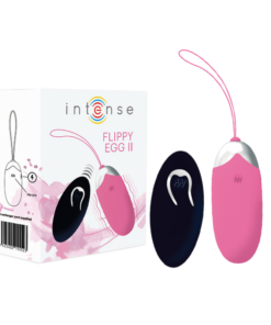 INTENSE - FLIPPY II VIBRATING EGG WITH REMOTE CONTROL PINK