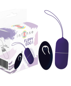INTENSE - FLIPPY I VIBRATING EGG WITH REMOTE CONTROL PURPLE