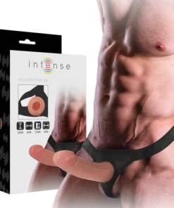 INTENSE - HOLLOW HARNESS WITH DILDO 16 X 3 CM