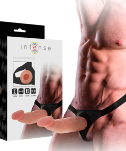 INTENSE - HOLLOW HARNESS WITH DILDO 18 X 3.5 CM