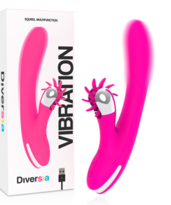 DIVERSIA - BUNNY VIBRATING 24 CM