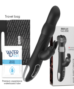 Alternative view of BRILLY GLAM - MOEBIUS RABBIT VIBRATOR  ROTATOR + WATCHME REMOTE CONTROL