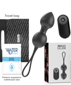 Alternative view of BRILLY GLAM - VIBRATING KEGEL BEADS REMOTE CONTROL